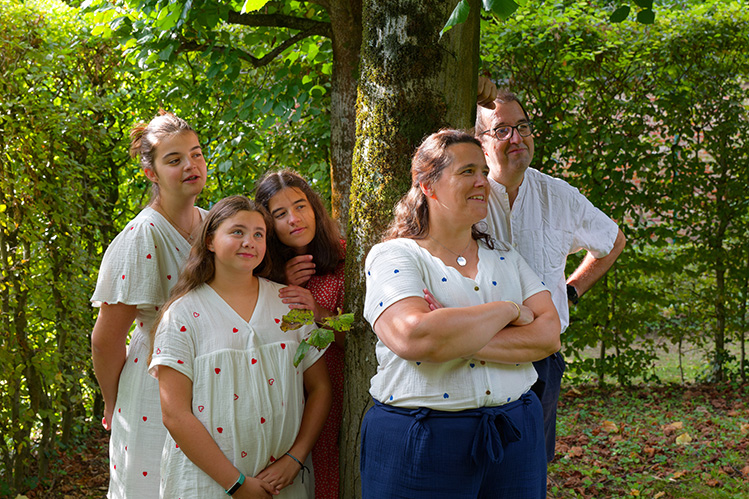 Une famille au Château